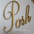 Clear Acrylic Logo Signs Modern Acrylic Logo Displays Factory